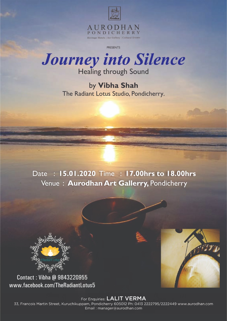 journey of silence- healing through sound by Vibha Shah